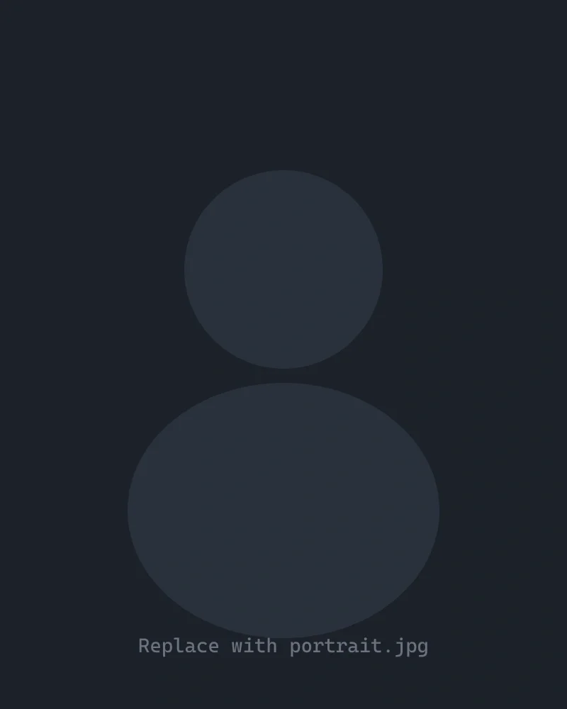 AI DeskBuddy — existing portrait placeholder
